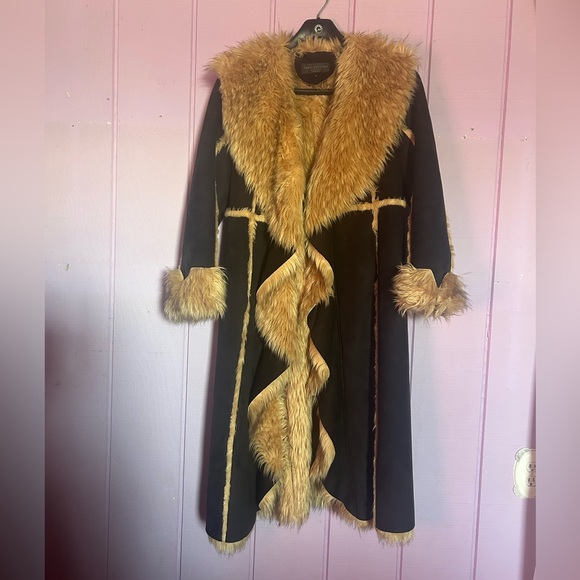 Donna Salyers Fabulous Furs Cascade Coat Medium - Picture 4 of 5